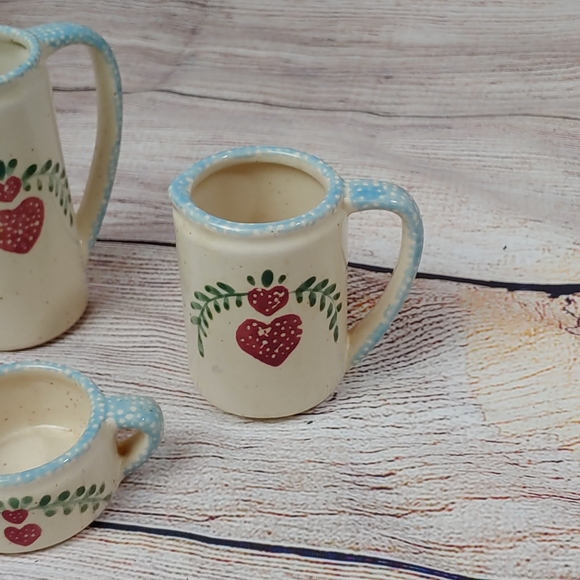 Southern Country Style Ceramic Measuring Cups - Picture 2 of 7